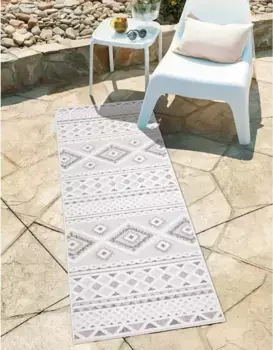 Ковер Carpet City "Ковер для дома и улицы Santorini 435 80х150 см, цвет creme
