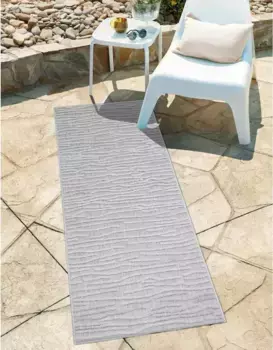 Ковер Carpet City "Ковер для дома и улицы Santorini 450 200х200 см, серый