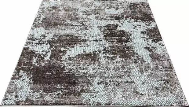 Ковер Carpet City "Мода 1137", прямоугольный, короткий ворс, гостиная 160х225 см, синий