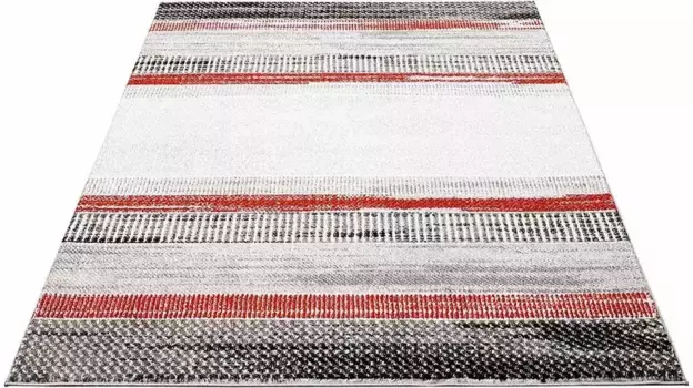 Ковер Carpet City "Мода 1142", прямоугольный, короткий ворс, гостиная 80х300 см, красный