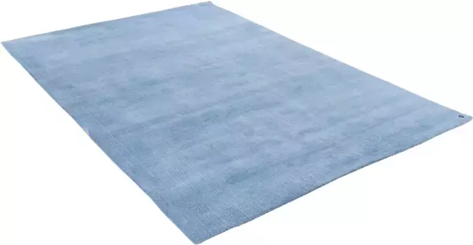 Ковер TOM TAILOR HOME "Powder Plain", прямоугольный, однотонный, особенно мягкий и пушистый 160х230 см, светло-синий