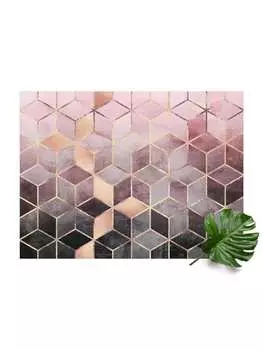 Ковер WALLART, розовый