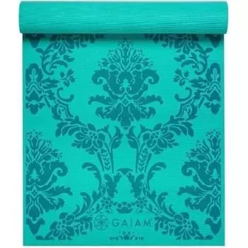 Коврик для йоги - 6 мм - Чернила для выравнивания GAIAM, темно-синий