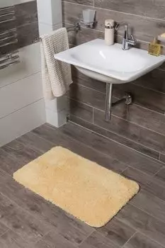 Коврик для ванной BB LOFTY 80 x 50 см, желтый BB BDER BOUTIQE