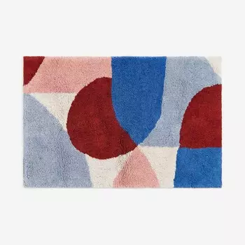Коврик для ванной H&M Home Patterned, синий