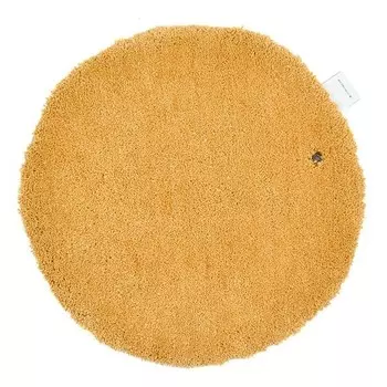 Коврик для ванной Tom Tailor Cozy Bath Uni Rund, 60x2,7x60x60 см, золотой