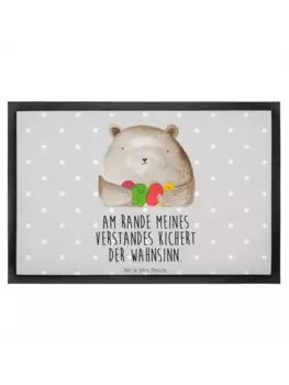 Коврик Mr & Mrs Panda Br Gefhl, пастельно-серый