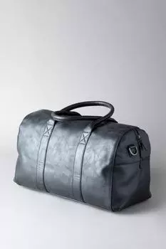 Кожаная дорожная сумка "Скарсдейл" Lakeland Leather, черный