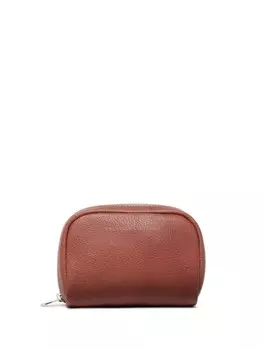 Кожаная косметичка Brunello Cucinelli, коричневый