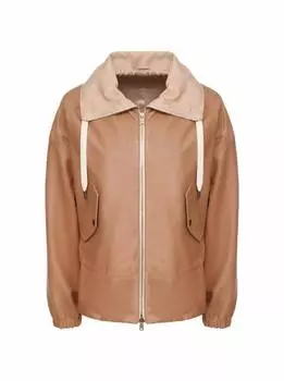 Кожаная куртка Brunello Cucinelli