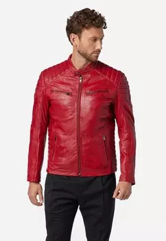 Кожаная куртка COOPER Ricano, цвет rot