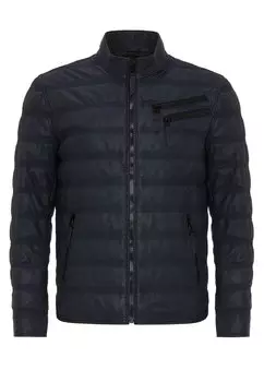 Кожаная куртка Felix Hardy, цвет dark blue