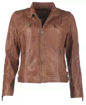 Кожаная куртка JCC "31024029", цвет Cognac