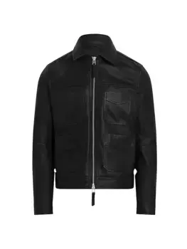 Кожаная куртка Эллис Joe'S Jeans, черный