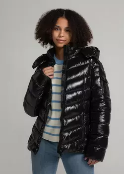 Кожаная куртка MANISA Damen Zerodownjacke, черный