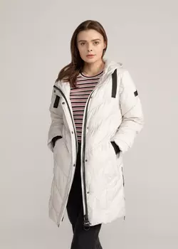 Кожаная куртка MANISA Damen Zerodownmantel, белый
