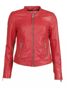 Кожаная куртка Maze, цвет flame red