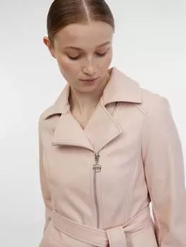 Кожаная куртка orsay, цвет hellrosa