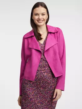 Кожаная куртка orsay Jacke, розовый