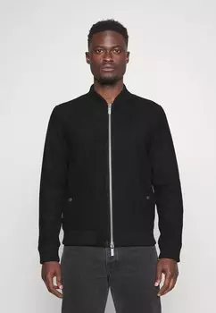 Кожаная куртка Selected Homme SLHARCHIVE, черный
