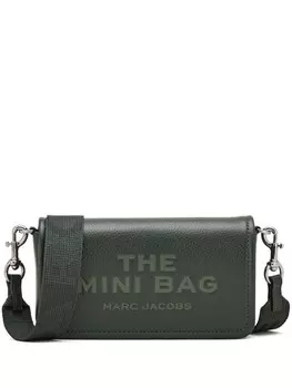 Кожаная мини-сумка через плечо Marc Jacobs, зеленый