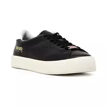 Кожаная спортивная обувь Kenzo, черный