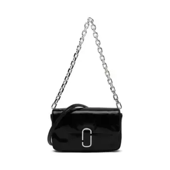 Кожаная сумка через плечо J Marc Mini Pillow Marc Jacobs, черный