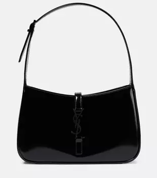 Кожаная сумка через плечо Le 5 7 Saint Laurent, черный