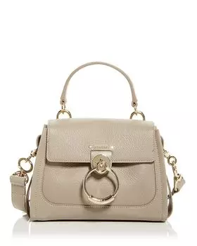 Кожаная сумка через плечо Mini Tess Day Bag Chloe