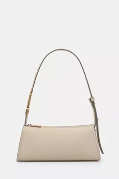 Кожаная сумка Dkny, бежевый