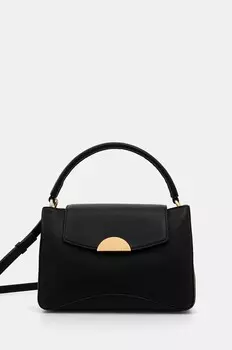 Кожаная сумка Dkny, черный