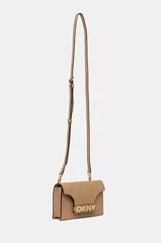 Кожаная сумка Dkny, зеленый