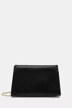 Кожаная сумка Furla, черный