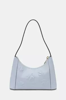 Кожаная сумка Furla, синий