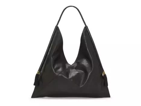 Кожаная сумка-хобо Liann Vince Camuto, черный