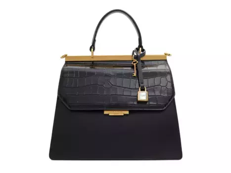 Кожаная сумка Ингрид Ted Baker, черный