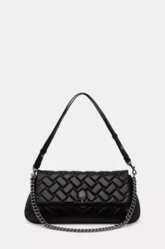 Кожаная сумка Kurt Geiger London KENSINGTON, черный