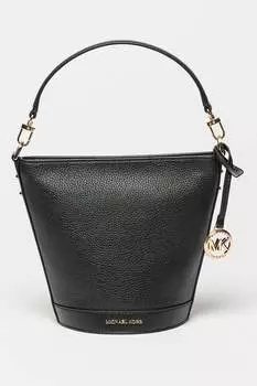Кожаная сумка Michael Kors, черный