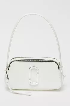 Кожаная сумка на молнии Marc Jacobs, белый