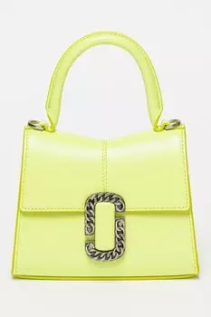 Кожаная сумка St Марк с ремешком-цепочкой Marc Jacobs, желтый