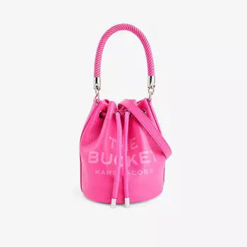 Кожаная сумка-ведро Marc Jacobs, розовый