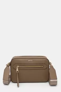 Кожаная сумочка Dkny, зеленый