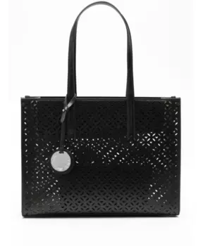Кожаная сумочка Emporio Armani, черный