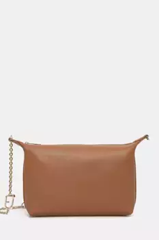 Кожаная сумочка Furla, коричневый