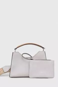 Кожаная сумочка Gianni Chiarini, серый