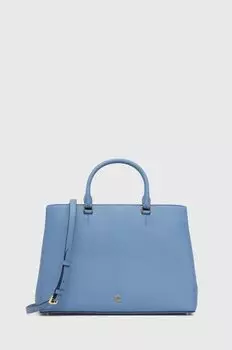 Кожаная сумочка Lauren Ralph Lauren, синий