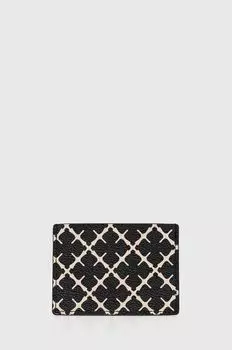 Кожаная визитница от Malene Birger By Malene Birger, черный