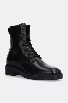 Кожаные байкерские ботинки Gant Fallwi, черный