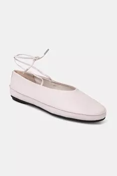 Кожаные балетки BALLERINA MARY JANE STRAP LTH Calvin Klein, розовый