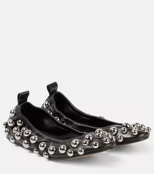 Кожаные балетки Belna Isabel Marant, черный